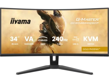IIYAMA GCB3486WQSCP-B1 VA QHD 240Hz USB-C Curved