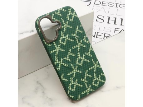 SUPERIOR MONOGRAM MagSafe Futrola za iPhone 16 (6.1) zelena