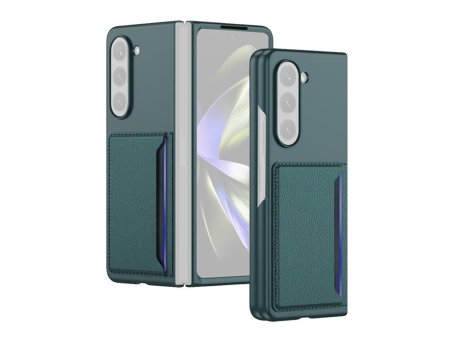 MS MOBILE ELEGANT CARD Futrola za Samsung F946B Galaxy Z Fold 5 5G zelena (GKK case)