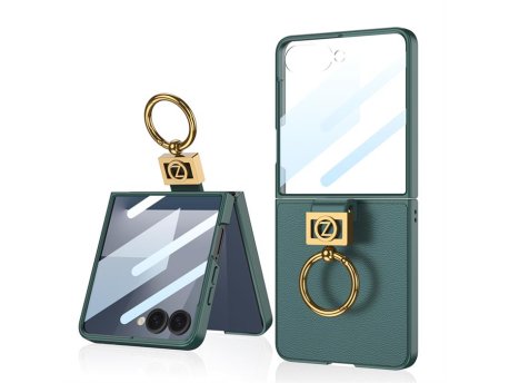 MS MOBILE Z-RING CASE Futrola za Samsung F751B Galaxy Z Flip 7 5G zelena (GKK case)
