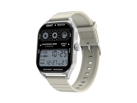 MS MOBILE DT99 Smart Watch sivi (silikonska narukvica)