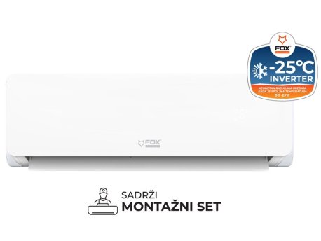 FOX FAC-24PRO-62G WiFi Inverter klima uređaj + grejač