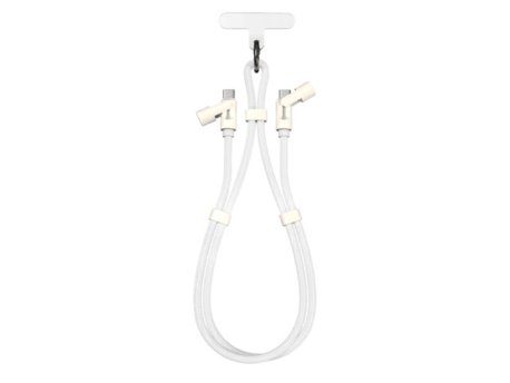 S BOX Kabl LANYARD White, Type C na Type C