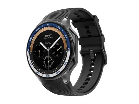 MS MOBILE DT Watch X Smart Watch crni (crna silikonska i braon kožna narukvica)