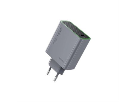 TRANYOO T-EU8 kućni punjač 120W Gan charger sivi