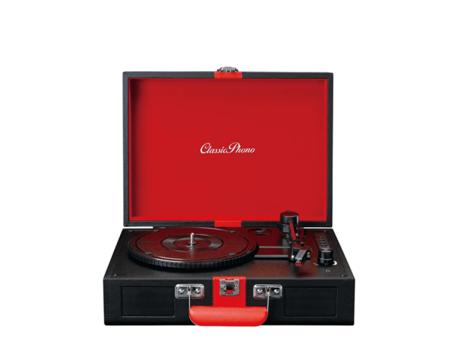 LENCO Classic Phono TT-110BKRD gramofon