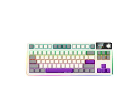 LORGAR KBP70TKLW, Wireless TKL Mechanical Gaming Keyboard Pro, Beige, EN layout