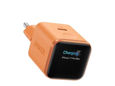 ANKER Nano kućni punjač sa ekranom 45W, Type C, narandžasti