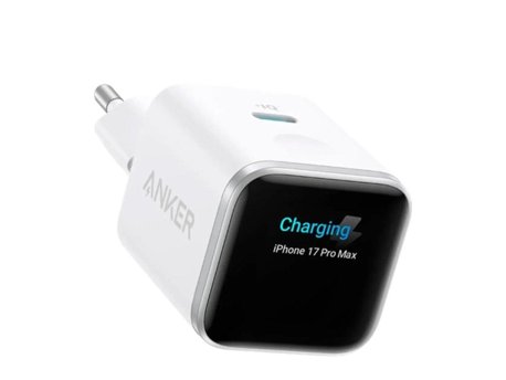 ANKER Nano kućni punjač sa ekranom 45W, Type C, beli