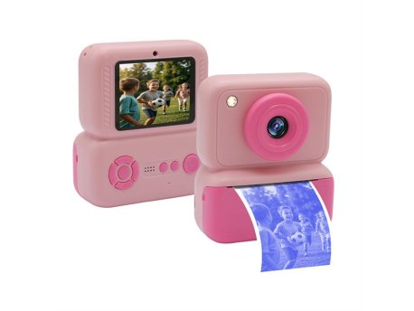 MS MOBILE Q10 Mini kamera printer pink + papir za štampanje fotografija