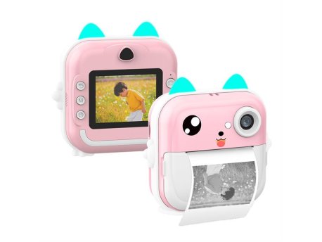 MS MOBILE Q5 Mini kamera printer pink