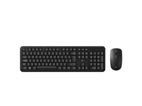 CUDY MK200 Black set mis + tastatura Full size DPI 800 1200 1600