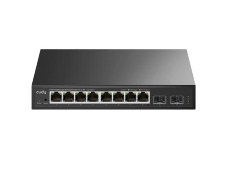 CUDY GS108ES2 V1.0 Switch 8× GbE, 2× 1.25G SFP Extend Mode VLAN Mode