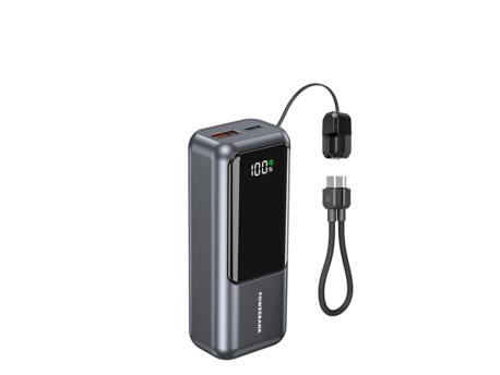 GEMBIRD PB10-PD20-LCD-02 20W Kompaktna baterija za brzo punjenje sa LCD ekranom, 10000 mAh