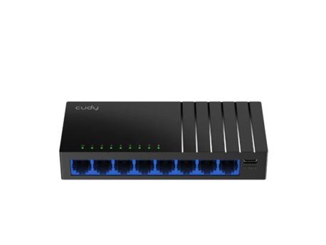 CUDY GS108D V7.0,8-Portni Gigabit Desktop Switch,USB-C, 170m