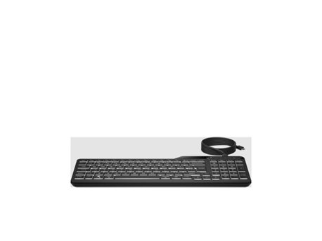 HP Tastatura 400 backlight žična/US/crna