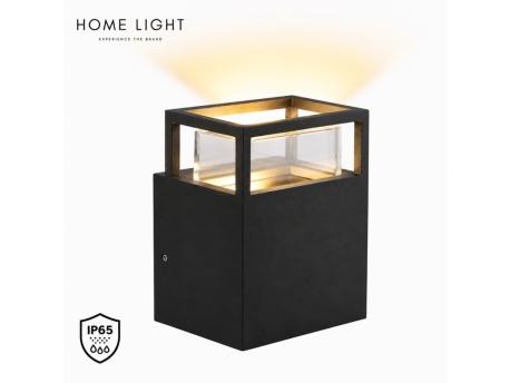HOME LIGHT 2201/1 Zidna svetiljka Crna