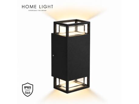 HOME LIGHT 2201/2 Zidna svetiljka Crna