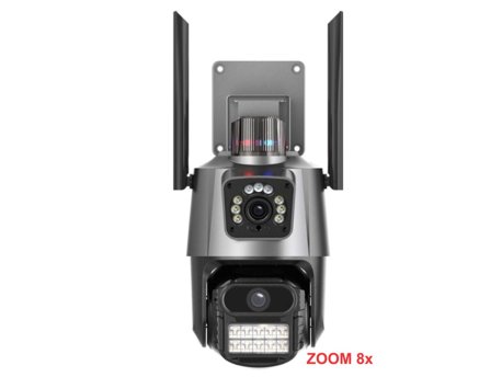GMB CAM-IP6MP-EP11-8X ZOOM kamera 6 mpix microSD iCSee xmeye pro app Two-way voice PTZ ip66,2x3.6mm