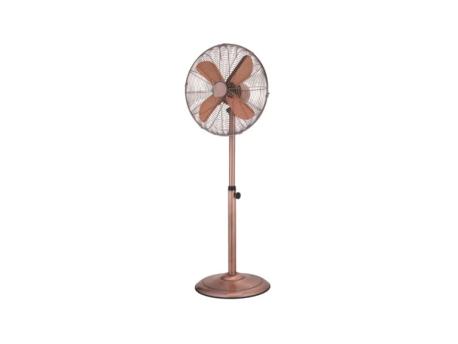 EUROLAMP Stojeći ventilator 40cm 50W Bakarna