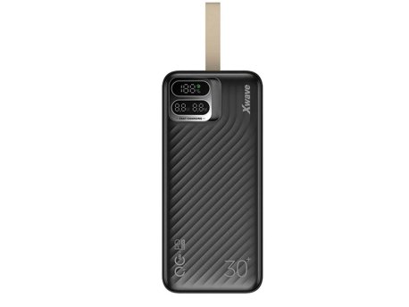 Xwave Power bank eksterna baterija 30000mAh/65W/PD3.0/QC3.0/3A/2 xUSB/Type-C