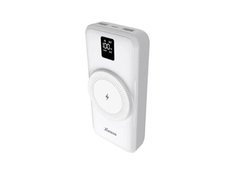 Xwave Power bank eksterna baterija 20000mAh/20W/15W wireless/PD/QC3.0 (bela)