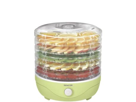 SENCOR Dehidrator hrane Sencor SFD 757GG/250W/5 polica/belo zelena