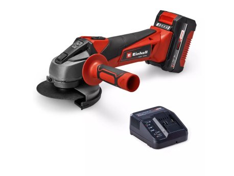 EINHELL TC-AG 18/115 Li (1x4,0Ah) Akumulatorska brusilica, Set 4431133