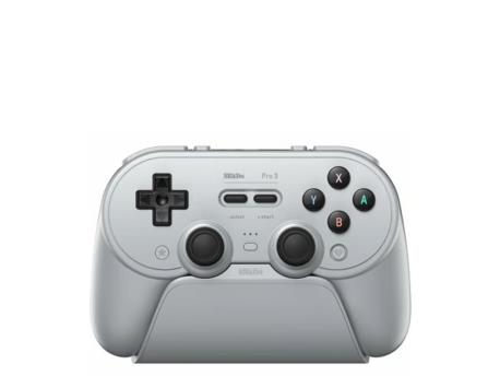 8bitdo Bežični gamepad Pro 3 BT/2.4Ghz/Multi platform/Gray edition + Dock