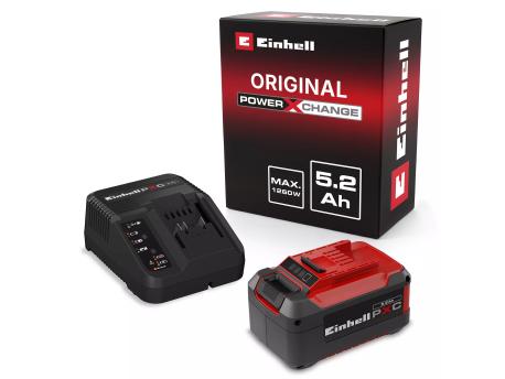 EINHELL 5.2 Ah PXC Starter Kit Set punjač i baterija 4512147
