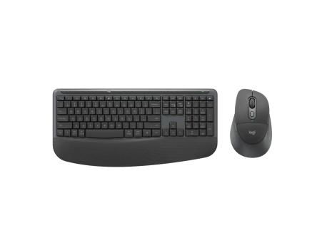 LOGITECH Bežična tastatura + miš MK880 Signature Comfort Plus US graphite