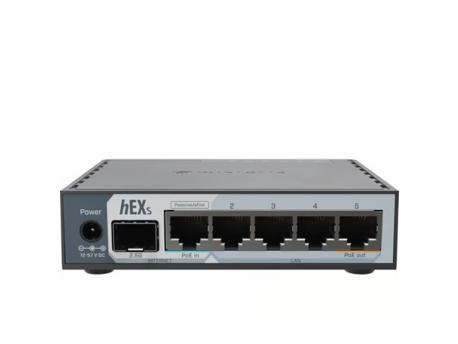 MIKROTIK E60iUGS hEX S ruter sa 5 x GB LAN/1 x WAN/2.5GbE SFP + USB3.0