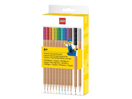 LEGO LEGO Drvene bojice sa dodacima (12 komada)