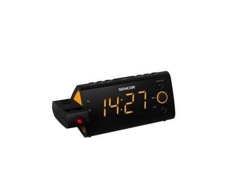 SENCOR Digitalni sat sa alarmom SRC 330 OR narandžasti