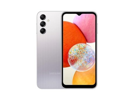 SAMSUNG Refurbished Galaxy A14 4/128GB Silver B Grade