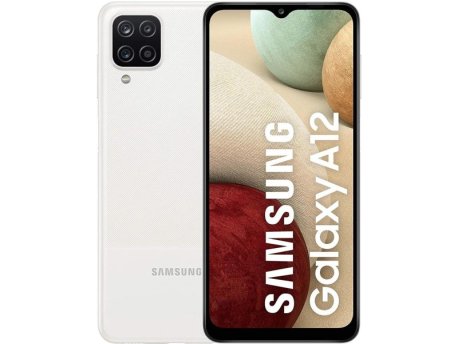 SAMSUNG Refurbished Galaxy A12 4/64GB White C Grade