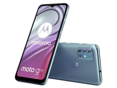MOTOROLA Refurbished moto g20 4/128GB Blue B Grade