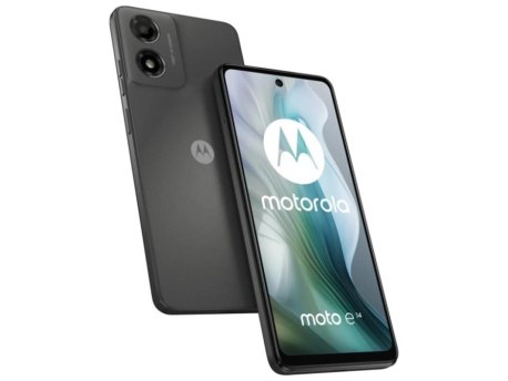 MOTOROLA Refurbished moto e14 4/64GB Graphite Gray B Grade