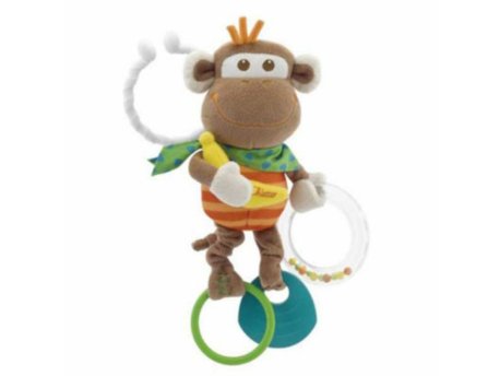 CHICCO CHICCO ZVEČKA VISEĆE PLIŠANO MAJMUNČE