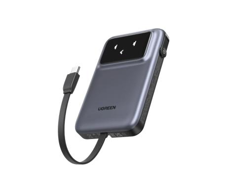 UGREEN 10000mAh Power Bank with Built-in Cable PB511