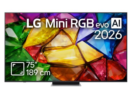 LG 75MRGB87B3B Mini RGB evo AI 4K Smart TV 2026