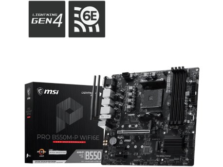 MSI PRO B550M-P WIFI6E matična ploča
