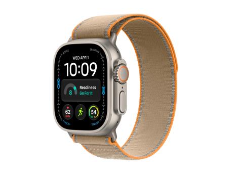 APPLE Watch Ultra 4 GPS + Cellular 49mm Natural Titanium Case with Sand Trail Loop - M/L (MJAQ4SE/A)