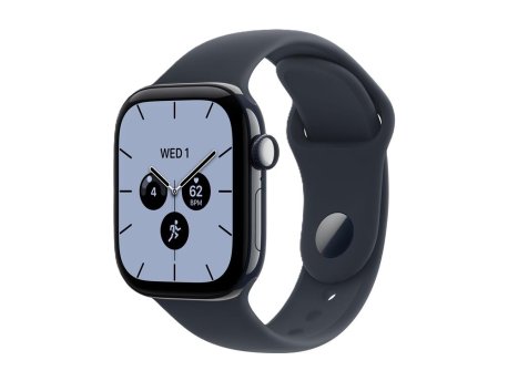 APPLE Watch Series 12 GPS + Cellular 42mm Night Blue Ceramic Case with Navy Blue Sport Band - M/L (MJH04WF/A)