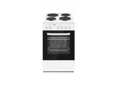 HEINNER Električni šporet HFSC-S56E4HMWH 4xstruja/ringle/ventilator/50cm