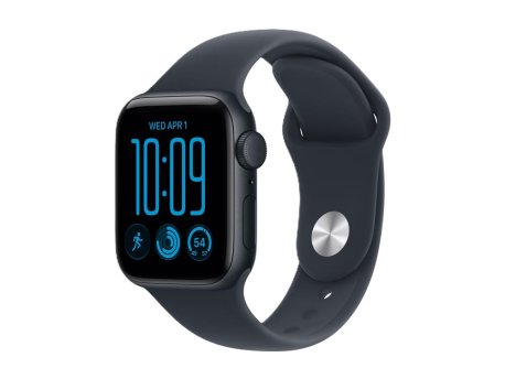 APPLE Watch SE 3 GPS 40mm Midnight Aluminium Case with Navy Blue Sport Band - S/M (MJKY4RK/A)
