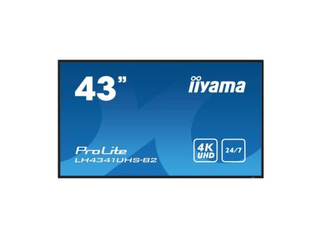 IIYAMA Digitalni ekran 43'' LH4341UHS-B2 IPS 3840x2160/8ms/HDMI/VGA/USB/zvucni