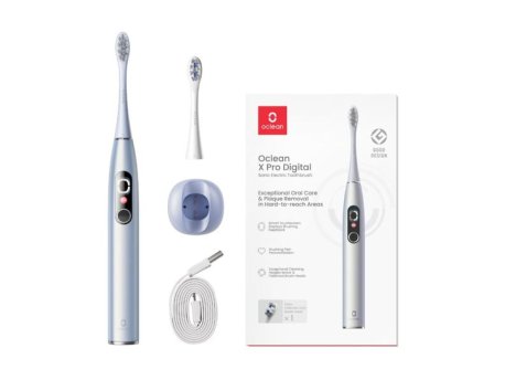 OCLEAN OCLEAN 552560 XPRO DIGITAL PAMETNA ČETKICA ZA ZUBE Srebrna