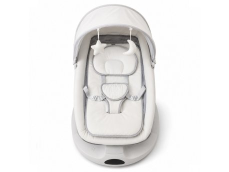 BBO Bella Plus električna ljuljaška za bebe White Stripes PD-B04D
