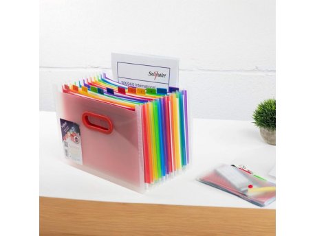 RAINBOW Stoni organajzer 13 pregrada Snopake Rainbow